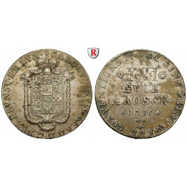Braunschweig, Braunschweig-Wolfenbüttel, Karl Wilhelm Ferdinand, 16 Gute Groschen 1786, ss-vz