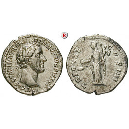 Römische Kaiserzeit, Antoninus Pius, Denar 152-153, ss-vz/ss