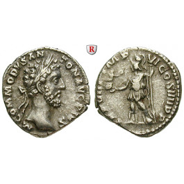 Römische Kaiserzeit, Commodus, Denar 181-182, ss-vz/ss