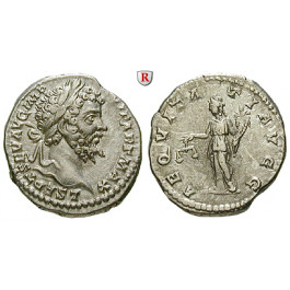 Römische Kaiserzeit, Septimius Severus, Denar 198-200, vz