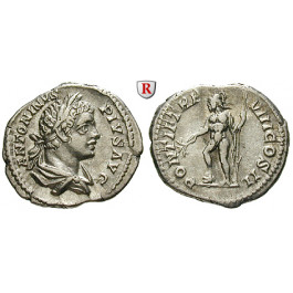 Römische Kaiserzeit, Caracalla, Denar 204, vz/ss-vz