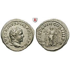 Römische Kaiserzeit, Caracalla, Denar 215, vz