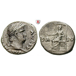 Römische Kaiserzeit, Nero, Denar 65-66, ss+