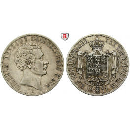 Braunschweig, Herzogtum Braunschweig, Wilhelm, Vereinstaler 1871, ss