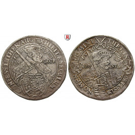 Sachsen, Albertinische Linie, Johann Georg I., Reichstaler 1630, ss