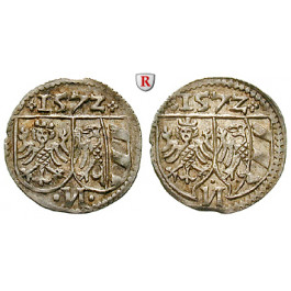 Nürnberg, Stadt, Pfennig 1572, vz+