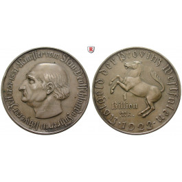 Nebengebiete, Westfalen, 1 Billion Mark 1923, vom Stein, vz+, J. N28
