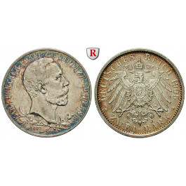 Deutsches Kaiserreich, Schwarzburg-Sondershausen, Karl Günther, 2 Mark 1905, ss-vz, J. 169a