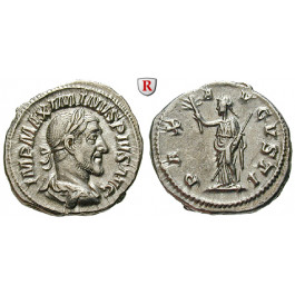 Römische Kaiserzeit, Maximinus I., Denar 236, vz