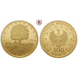Bundesrepublik Deutschland, 100 Euro 2026, nach unserer Wahl, D-J, 15,55 g fein, st
