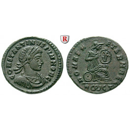 Römische Kaiserzeit, Constantinus II., Follis 320, f.vz