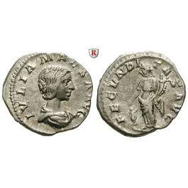 Römische Kaiserzeit, Julia Maesa, Großmutter des Elagabal, Denar 218-220, ss-vz/ss