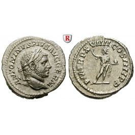 Römische Kaiserzeit, Caracalla, Denar 216, vz