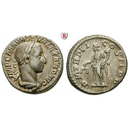 Römische Kaiserzeit, Severus Alexander, Denar 227, f.vz
