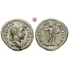 Römische Kaiserzeit, Severus Alexander, Denar 230, vz+