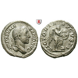 Römische Kaiserzeit, Severus Alexander, Denar 228-231, vz/ss-vz