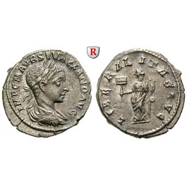 Römische Kaiserzeit, Severus Alexander, Denar 223, ss-vz/ss