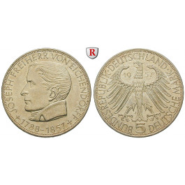 Bundesrepublik Deutschland, 5 DM 1957, Eichendorff, J, f.vz, J. 391