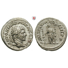 Römische Kaiserzeit, Caracalla, Denar 215, vz/ss-vz