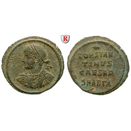 Römische Kaiserzeit, Constantinus II., Caesar, Follis 324-325, ss