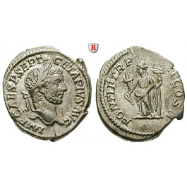 Römische Kaiserzeit, Geta, Denar 210, vz