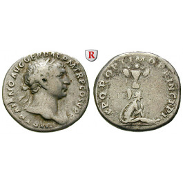Römische Kaiserzeit, Traianus, Denar 103, ss