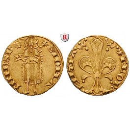 Italien, Florenz, Republik, Fiorino d´oro o.J. (1318), f.vz