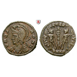 Römische Kaiserzeit, Urbs Roma, Follis 336-337, ss-vz