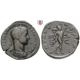 Römische Kaiserzeit, Severus Alexander, Sesterz 226, ss