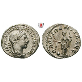 Römische Kaiserzeit, Severus Alexander, Denar 222-235, vz