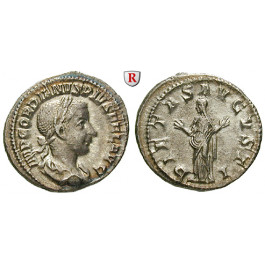 Römische Kaiserzeit, Gordianus III., Denar 241, f.vz