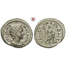 Römische Kaiserzeit, Julia Mamaea, Mutter des Severus Alexander, Denar 228, vz