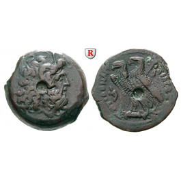 Ägypten, Königreich der Ptolemäer, Ptolemaios VI., Bronze ca. 176-170, ss+