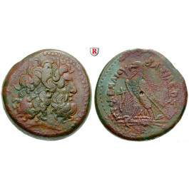 Ägypten, Königreich der Ptolemäer, Ptolemaios IV., Bronze 221-205 v.Chr., ss