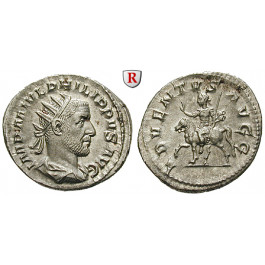 Römische Kaiserzeit, Philippus I., Antoninian 244-247, vz-st