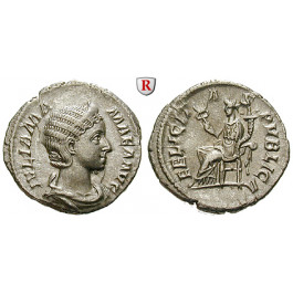 Römische Kaiserzeit, Julia Mamaea, Mutter des Severus Alexander, Denar, vz