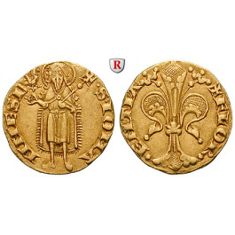 Italien, Florenz, Republik, Fiorino d´oro o.J. (1314, II), vz