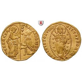 Italien, Venedig, Bartolomeo Gradenigo, Zecchino o.J., f.vz