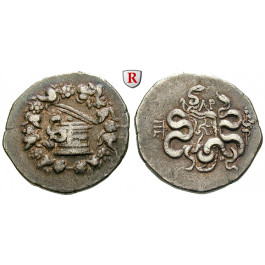 Mysien, Pergamon, Cistophor um 104 v.Chr., ss+
