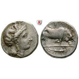 Italien-Lukanien, Thurium, Stater 350-300 v.Chr., ss+
