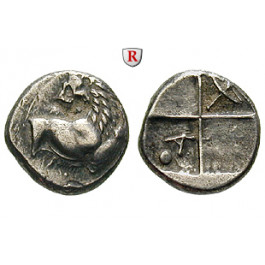 Thrakien, Chersonnesos, Hemidrachme 357-320 v.Chr., ss+