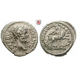 Römische Kaiserzeit, Septimius Severus, Denar, ss-vz