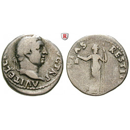 Römische Kaiserzeit, Vitellius, Denar April-Dez. 69, ss