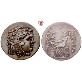 Makedonien, Königreich, Alexander III. der Grosse, Tetradrachme 250-175 v.Chr., ss+/ss