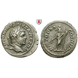 Römische Kaiserzeit, Caracalla, Denar 217, ss-vz
