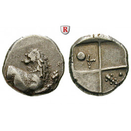 Thrakien, Chersonnesos, Hemidrachme 357-320 v.Chr., ss+