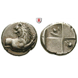Thrakien, Chersonnesos, Hemidrachme 400-350 v.Chr., ss-vz