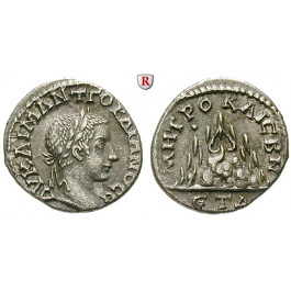 Römische Provinzialprägungen, Kappadokien, Caesarea, Gordianus III., Drachme Jahr 4 = 240/241, ss-vz