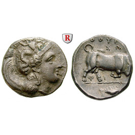 Italien-Lukanien, Thurium, Stater 350-300 v.Chr., ss/ss-vz