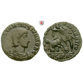 Römische Kaiserzeit, Constantius Gallus, Caesar, Follis 351-354, ss+